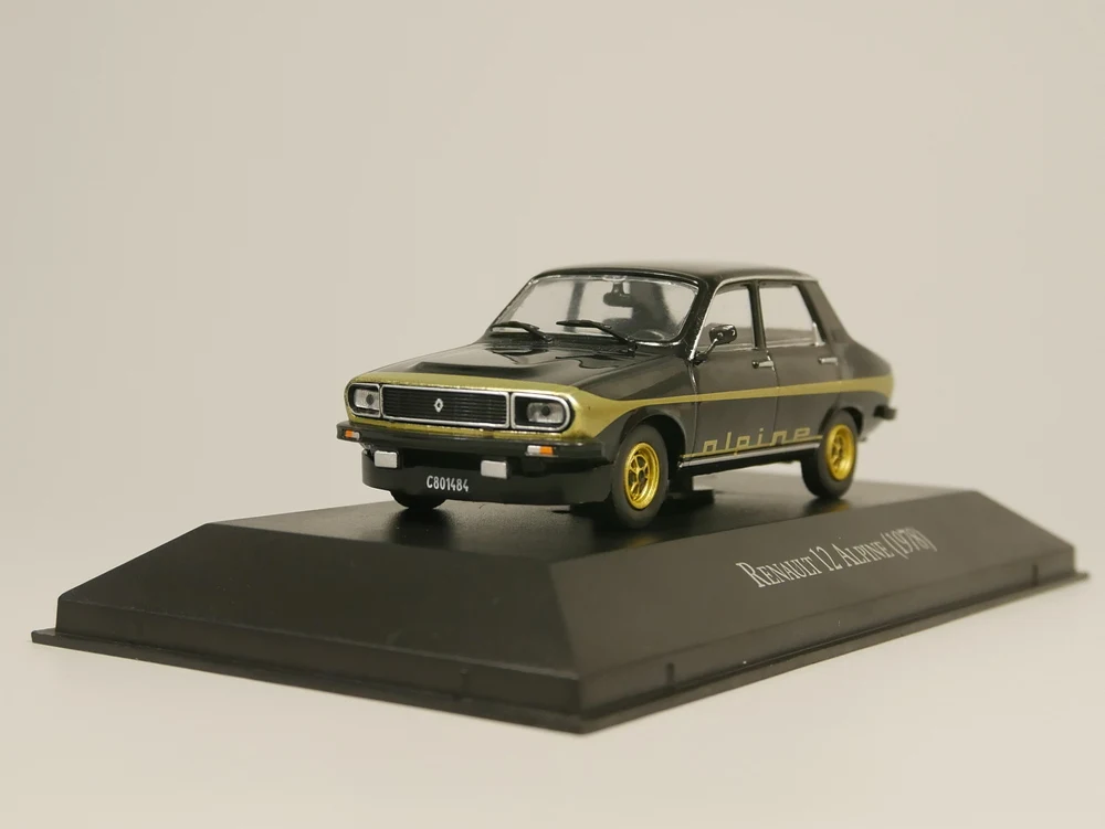 IX O 1:43 Renault 12 Alpine 1978 эксклюзивные игрушки из сплава для детей, детские игрушки, модель в подарок, оригинальная коробка