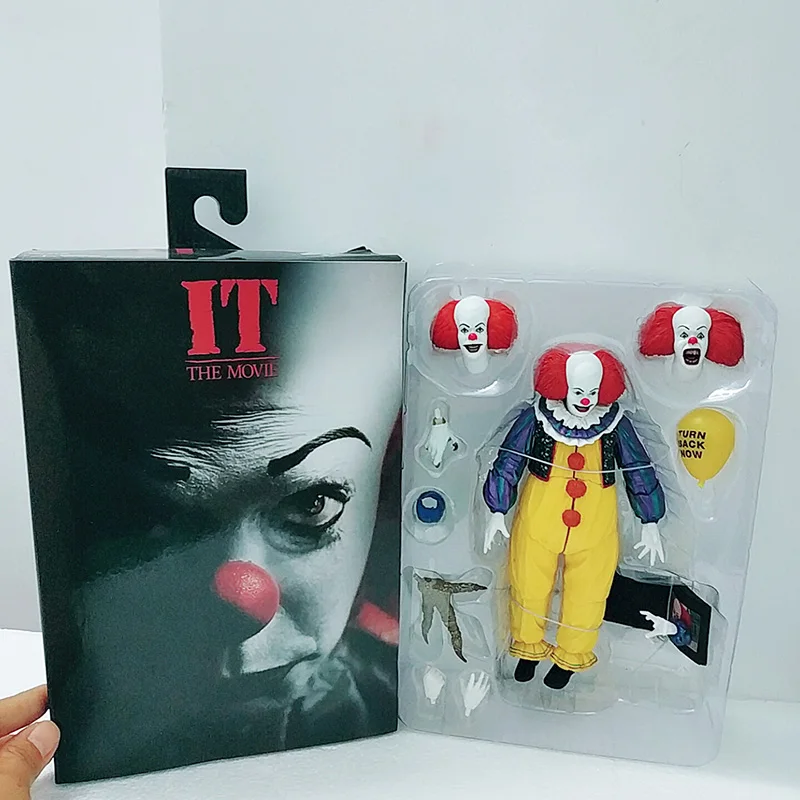 NECA 1990 фильм это Pennywise Джокер клоун старое издание фигурка модель игрушки куклы для подарка