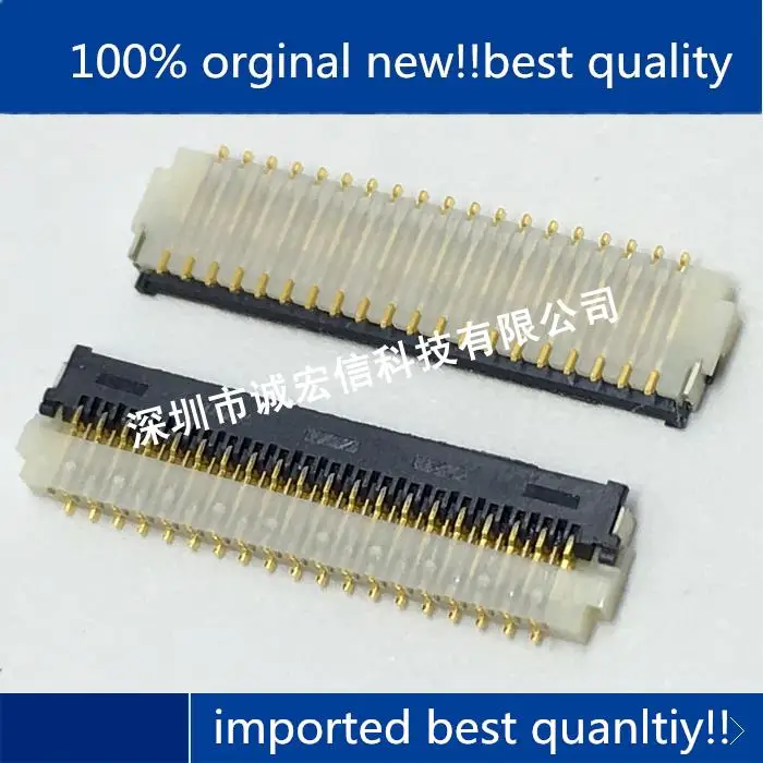 

10 шт., 100% оригинальные новые фотообои 10061122-391110ELF 0,3 мм 39P, передний поворот, Высокая 0,9 мм FCI коннектор