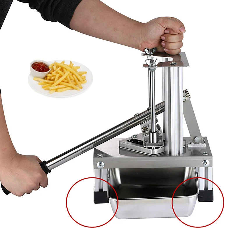 Commercial Manual French Fries Cutter Potato Chips Vegetables