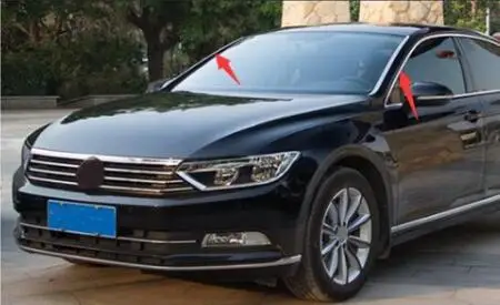 17-18 для Volkswagen new passat B8 Передняя полоса лобового стекла Переднее Окно автомобильный внешний вид обновленная модификация полосы