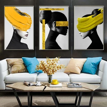 

Fantasy African Woman Diy Diamond Painting Full Square Round Drill 5D Diamond Embroidery Mosaic Needlework Triptych Decor AA2471