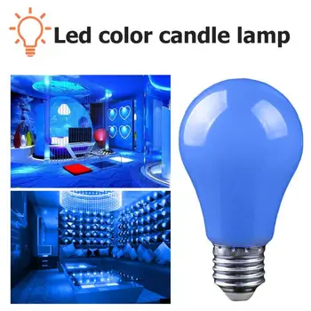 

E27 5W 175-265V LED Stage Lamp Color Candle Light KTV Disco Lights Decoration Good Transmittance and Uniform Lighting