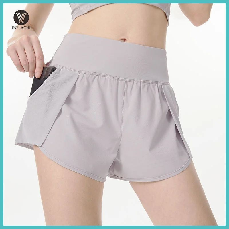 

Yoga Shorts Women Summer Sports Shorts Women's Running High Waist Training Pants Pantalones Cortos De Mujer