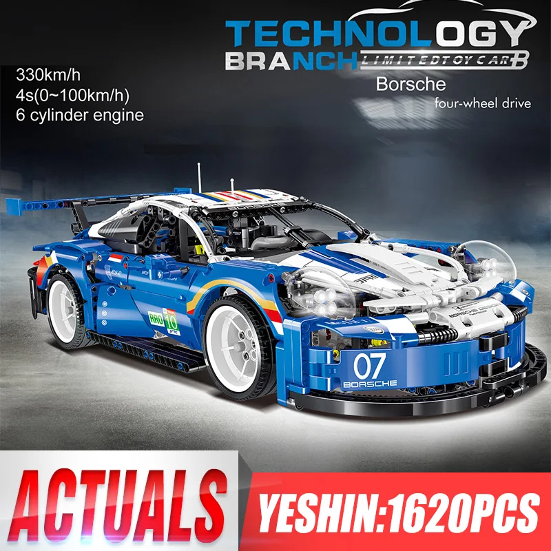 

MOC NO Match Mini Blocks Technic Roadster Car Series Supercar Model Building Blocks Bricks Toys Assembly Christmas Gift
