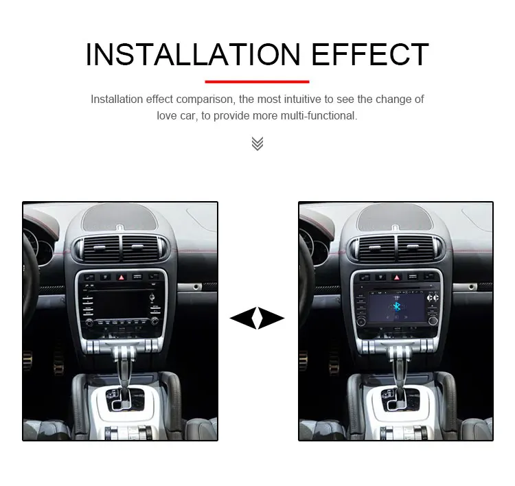 Discount TOPBSNA Android 9.0 Car DVD Player for Porsche Cayenne 2003-2010 GPS Navigation 2 Din Car Radio Multimedia Wifi Stereo RDS Audio 11