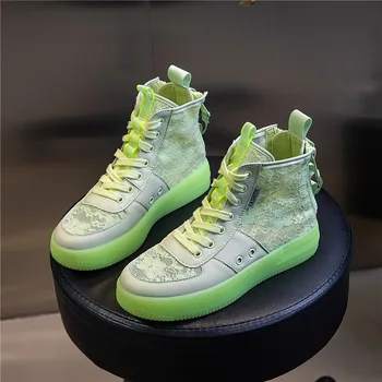 

Women Daddy Sneakers 2020 Fashion Women Casual Shoes Zapatillas Mujer Spring Autumn Summer Lace Up Shoes Comfortable for Women