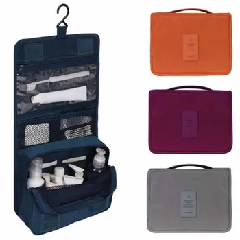 

Travel Cosmetic Makeup Toiletry Case Wash Bag Organizer Storage Pouch Hanging Bag
