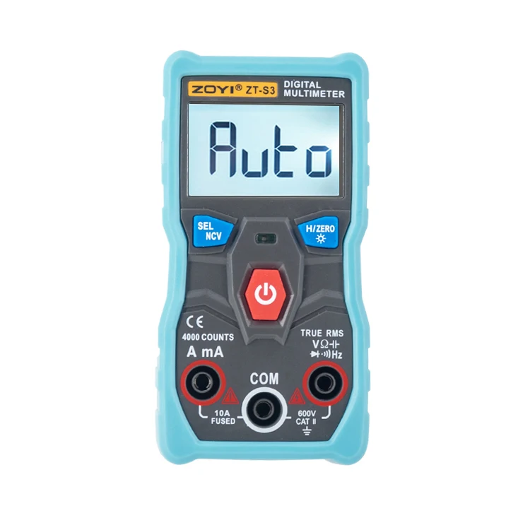 ZT-S2 4000 counts digital multimeter auto range digital professional multimeter