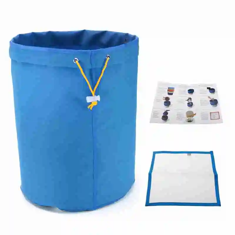 1pcs 5-Gallon Herbal Ice Bubble Hash Bag Essence Extractor Kit Filtration Bags/Set with Free Pressing Screen 