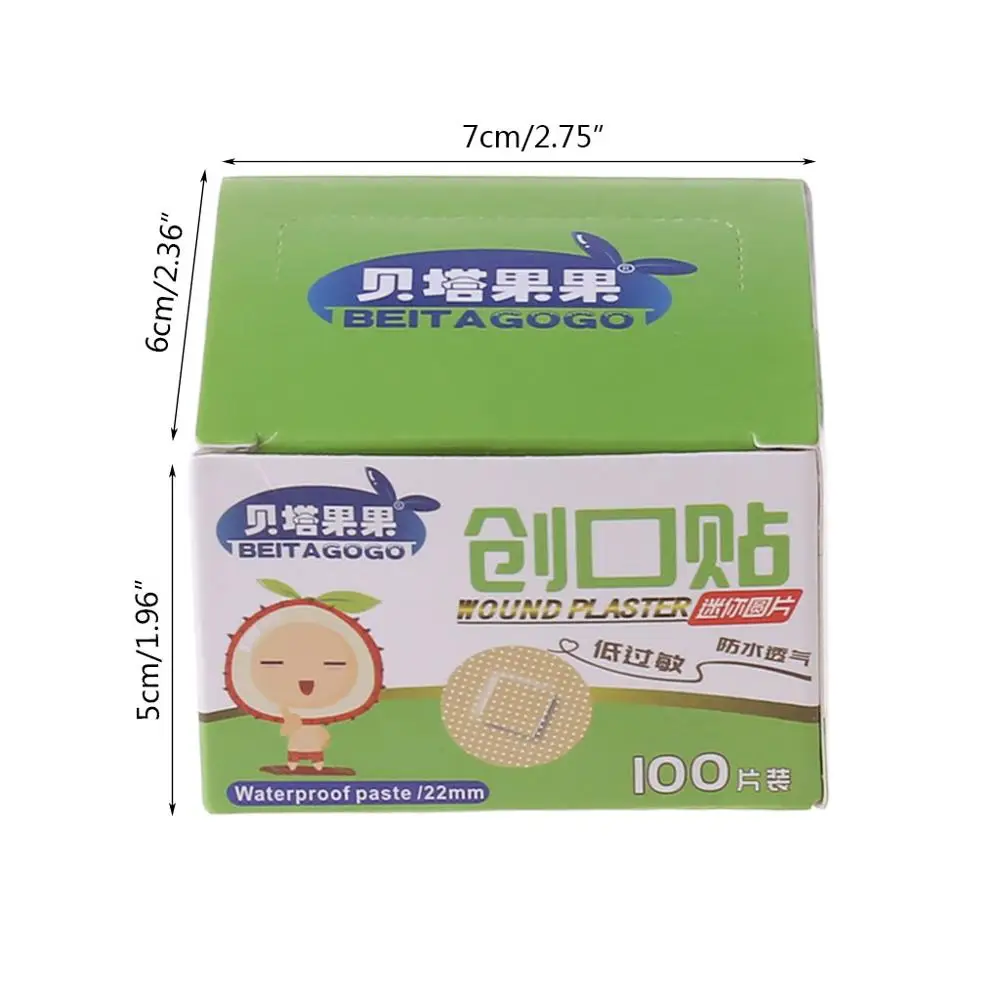 100 шт. одноразовые медицинские пластыри для ран|care tool|pcs |