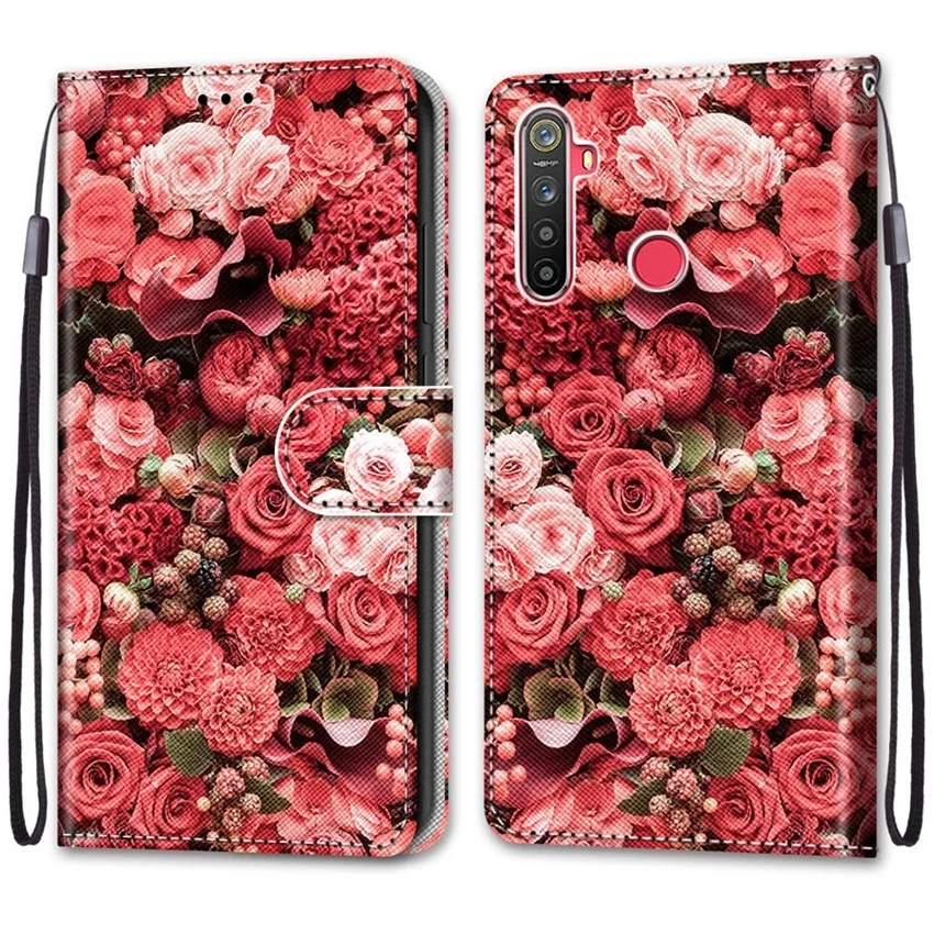 Realme 5,5s,5i,C3,C3i,6i,Narzo10,10A,20A #A18粉玫瑰花园 -1.jpg_.webp