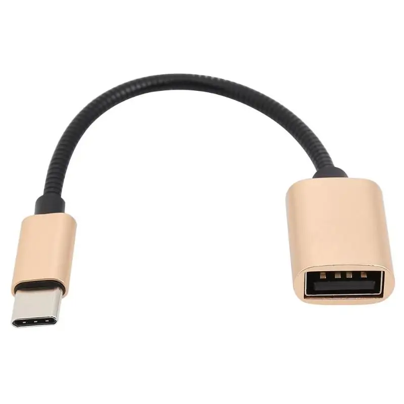 14,5 см USB C адаптер для телефона OTG кабель type C штекер для USB2.0 Женский кабель для передачи данных
