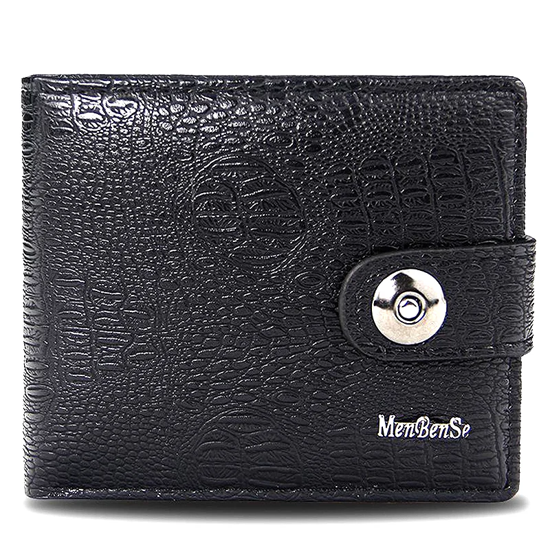 Men's Wallet Made Of Leather Genuine Purse Short Hasp Portmoney Slim Port Money Billeteras Para Hombre Cuero Carteira Masculina