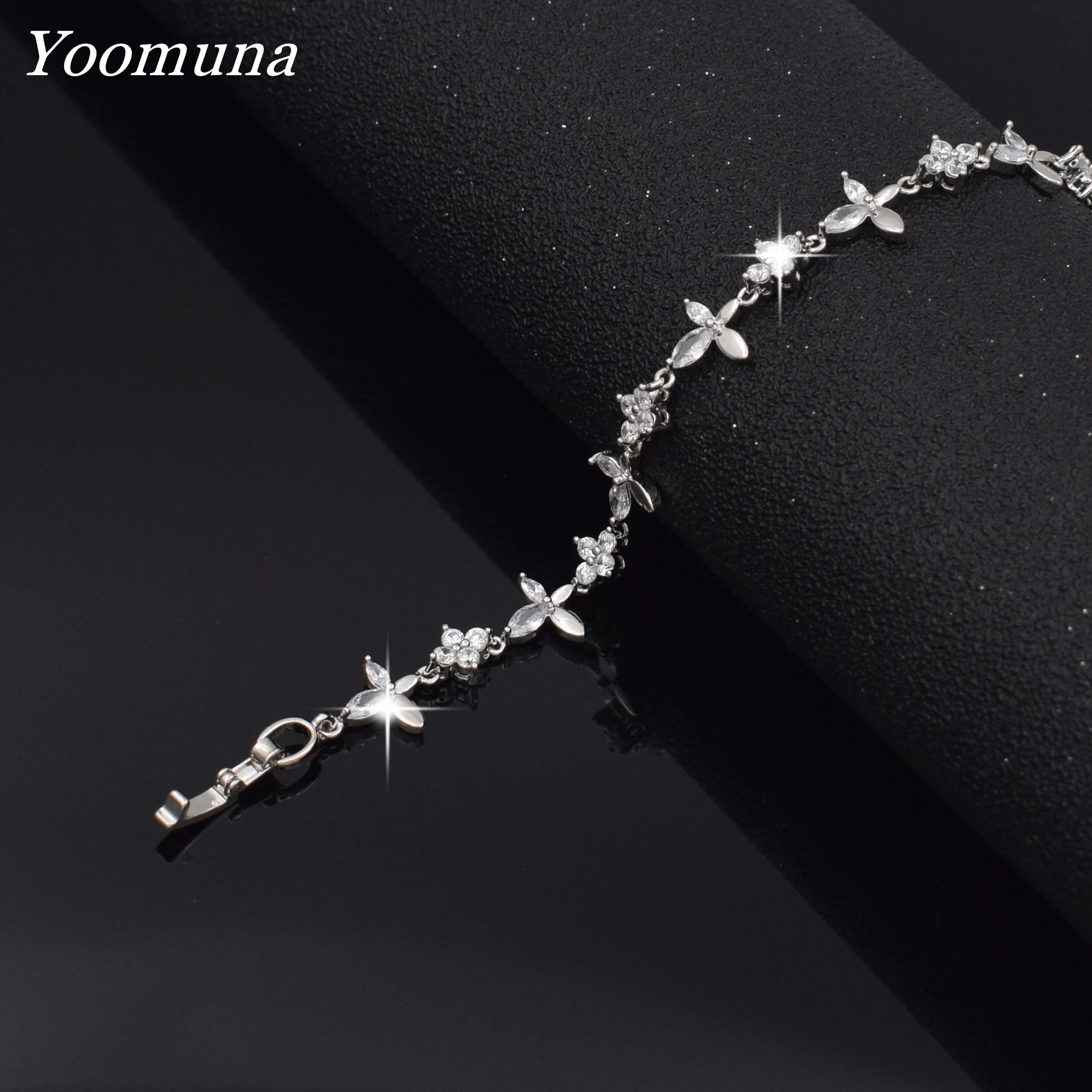 Модный дизайн браслет очаровательные свадебные с хрустальным сердечком для Для