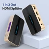 Vention HDMI Splitter 1x2 4k 3D Splitter HDMI Switch Adapter 1 In 2 Out With Power Supply Metal Type For Xbox Amplifier HDCP new ► Photo 2/6