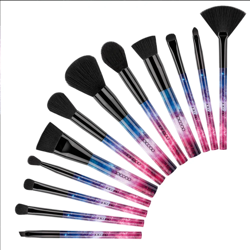 DocolorProfessional макияж кисти инструмент натуральные волосы макияж кисти набор основа смешивание кисти для румян и теней