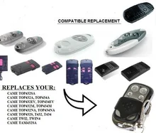 CAME TOP432NA TOP434NA Universal Remote Control Transmitter Garage Door Gate Fob replacement 433.92MHZ fixed code 100 pcs came top 432ee cloning compatible garage door transmitter