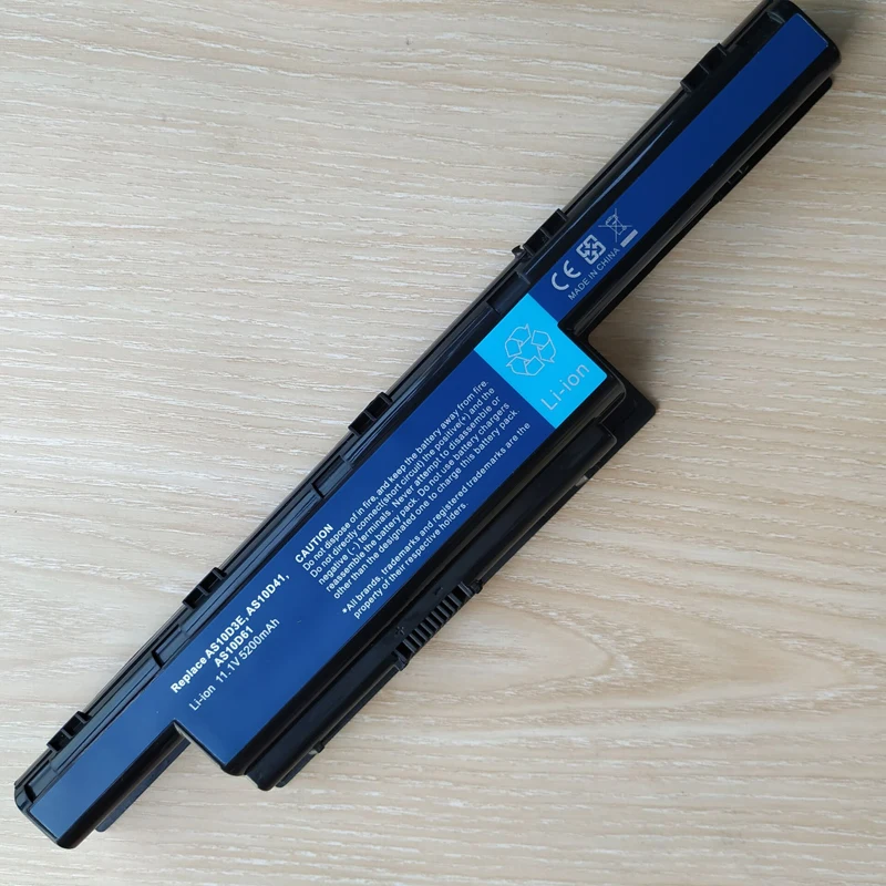Аккумулятор 5200 мАч для Acer Aspire V3 771G 4741 5551 5552 5552G 5551G 5560 5560G 5733 5741 AS10D31 AS10D51 AS10D61 AS10D71