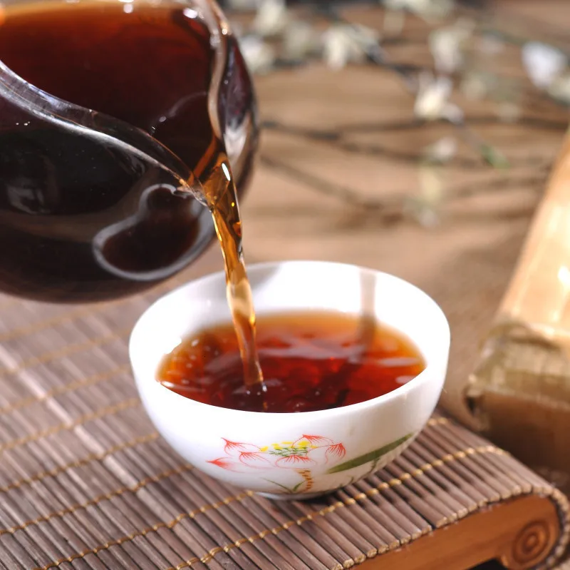 1990 китайский чай пуэр из Юньнань, 500 г, чай пуэр, зеленый чай, еда, Старое дерево, чай пуэр, древние деревья, чай пуэр