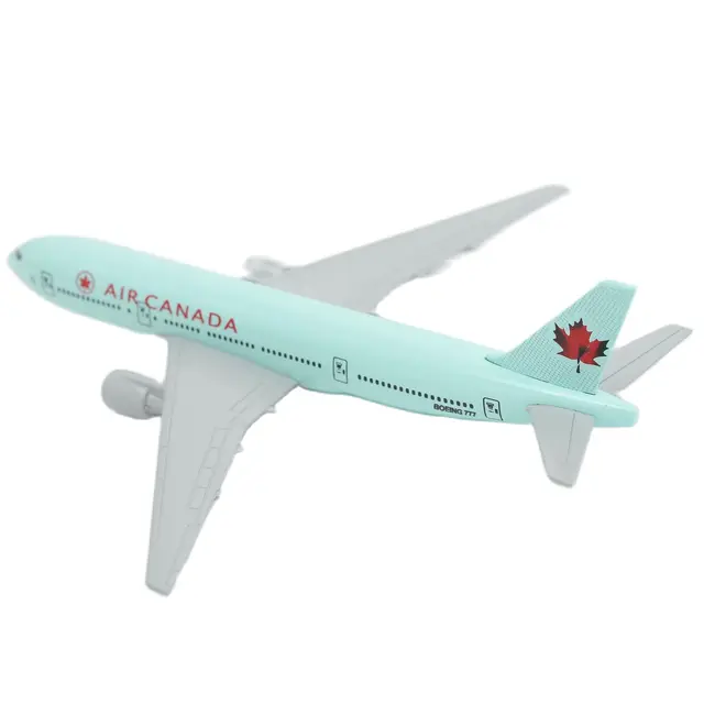 Emirates Airlines A380 Aircraft Model 15cm Alloy Aviation Collectible Diecast Miniature Ornament Souvenir Toys Air Canada B777