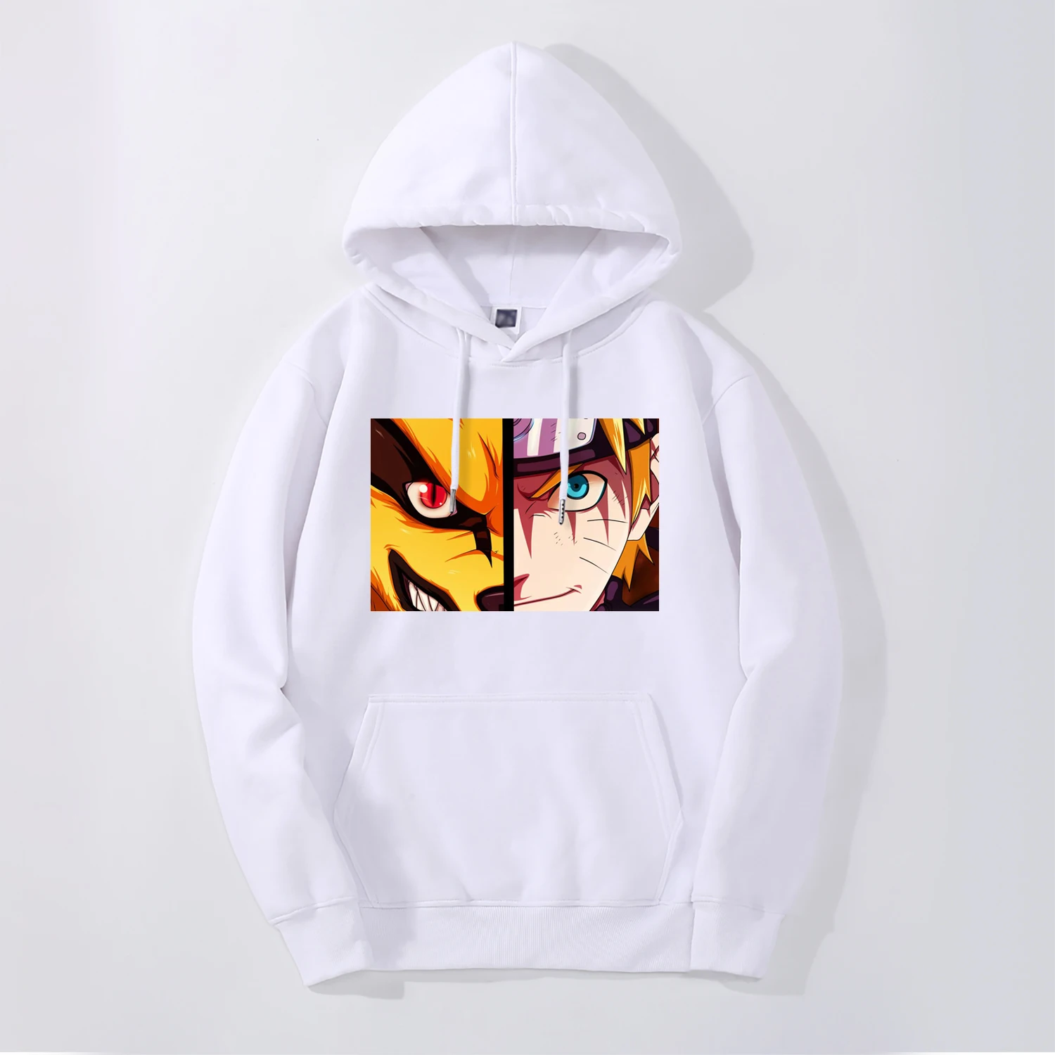 Аниме Kurama NARUTO принт мужские толстовки с капюшоном толстовки Новое поступление весна зима теплый флис Высокое качество свободный спортивный костюм
