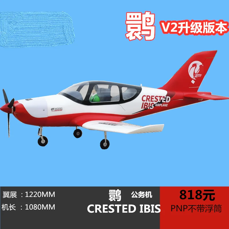 RC Plane Model Hobby 1220mm Wingspan 25E CRESTED IBIS AIRPLANE (PST-25 V2) Business Aircraft Waterplane kit set or PNP set 4