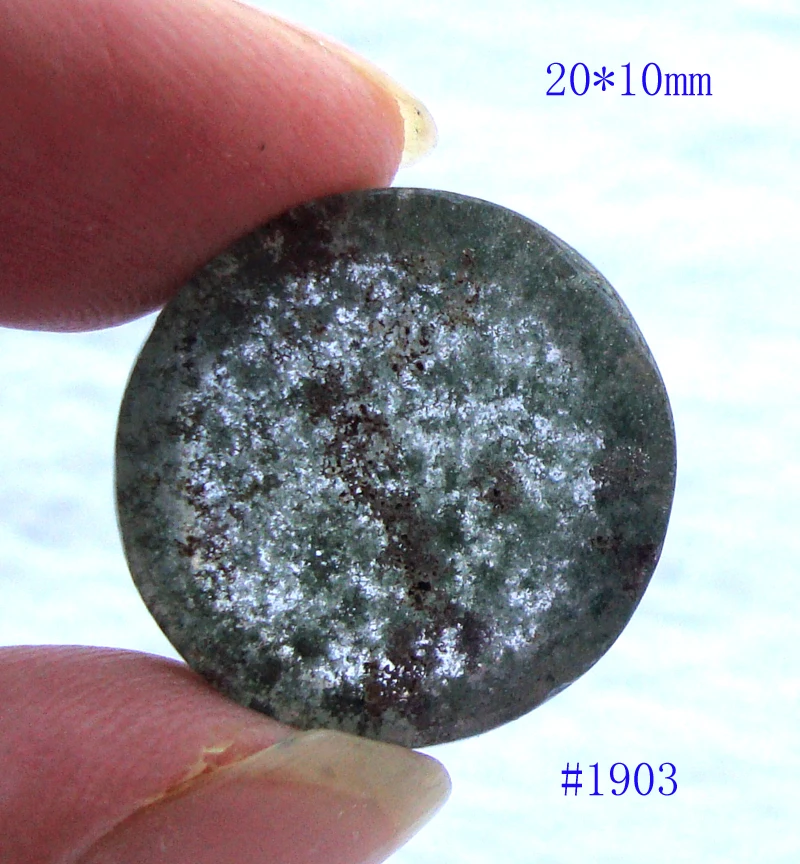 Натуральная Зеленая монета из кварцевого кристалла/круглая форма подходит для