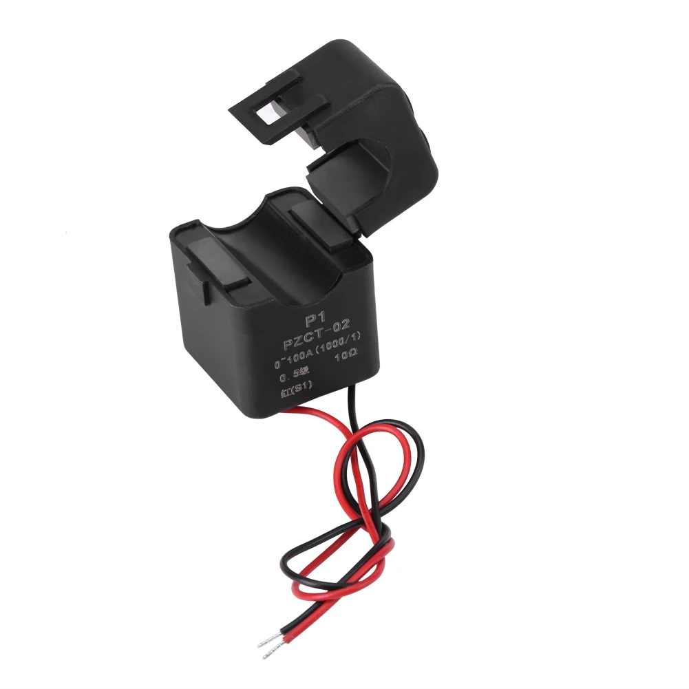 

PZCT-02 Split Core Current Transformer Coil Sensor for 100A Amp Energy Meter