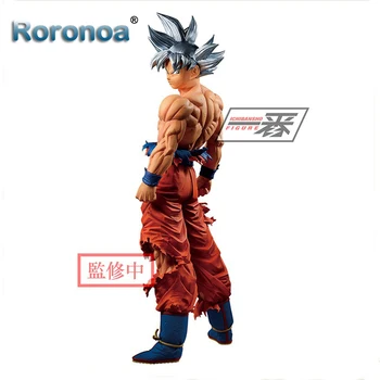 

RORONOA Original Banpresto Dragon Ball Super Figure Oversea Super Ultra Instinct Goku Action Figures Collectible Model Figurals