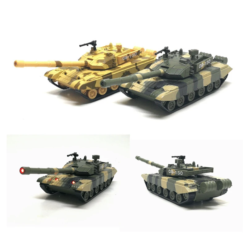 Новинка 1:32 Сплав T99 Танк модель военные игрушки-танки металл с музыкой флэш детские игрушки