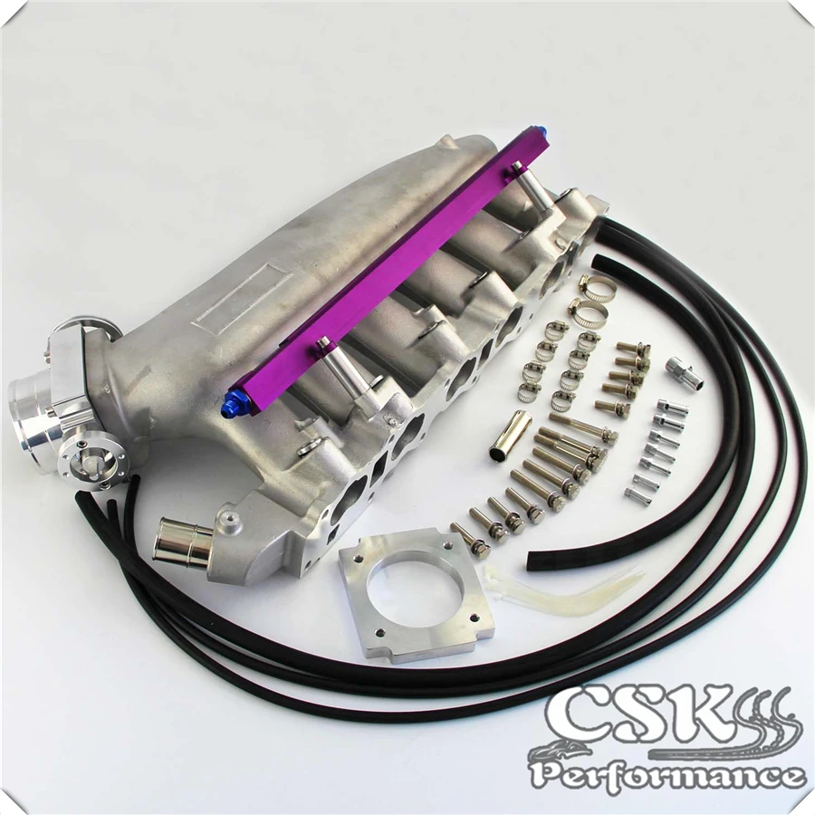 Впускной коллектор Топливная рейка корпус дроссельной заслонки 80 мм подходит