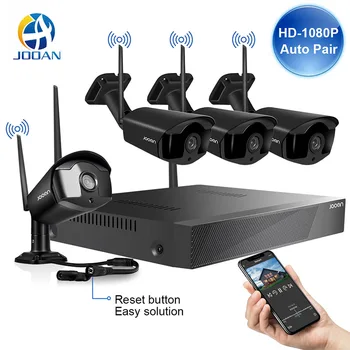 

Video Surveillance Kit 4CH Wireless CCTV System 1080P 1TB 2TB 4pcs 2MP NVR IP IR-CUT Outdoor CCTV Camera Wifi IP Security System