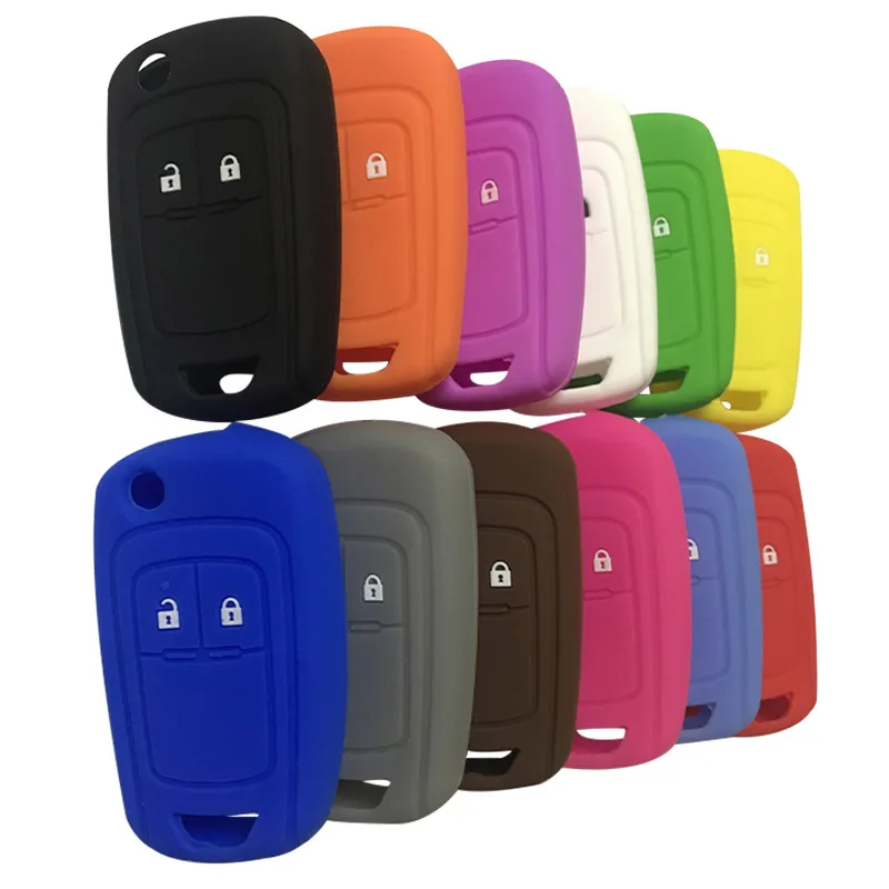 Funda de silicona para llave del coche caso para Buick Regal de Lacrosse Encore Excelle GT/XT para Opel Insignia Opel Astra MOKKA Zafira Flip clave