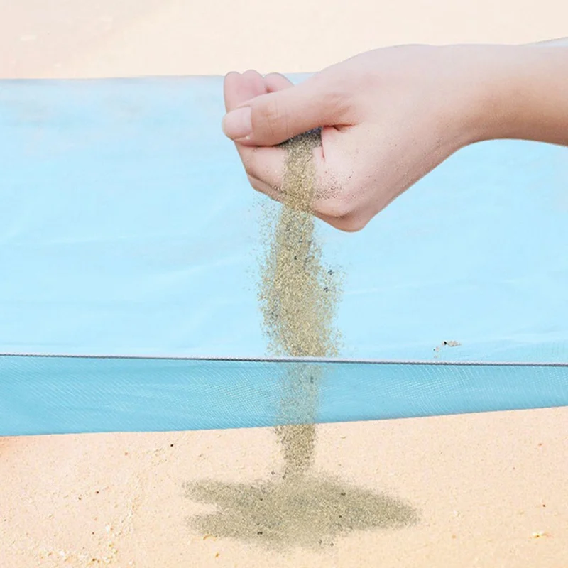 Пляжный водонепроницаемый песочный Плюс Большой Пляжный коврик, походная Подушка, уличный пляжный коврик. Коврик