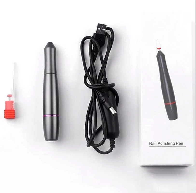 Дрель-ручка с usb-разъемом Мини электрическая пилка для ногтей перезаряжаемая