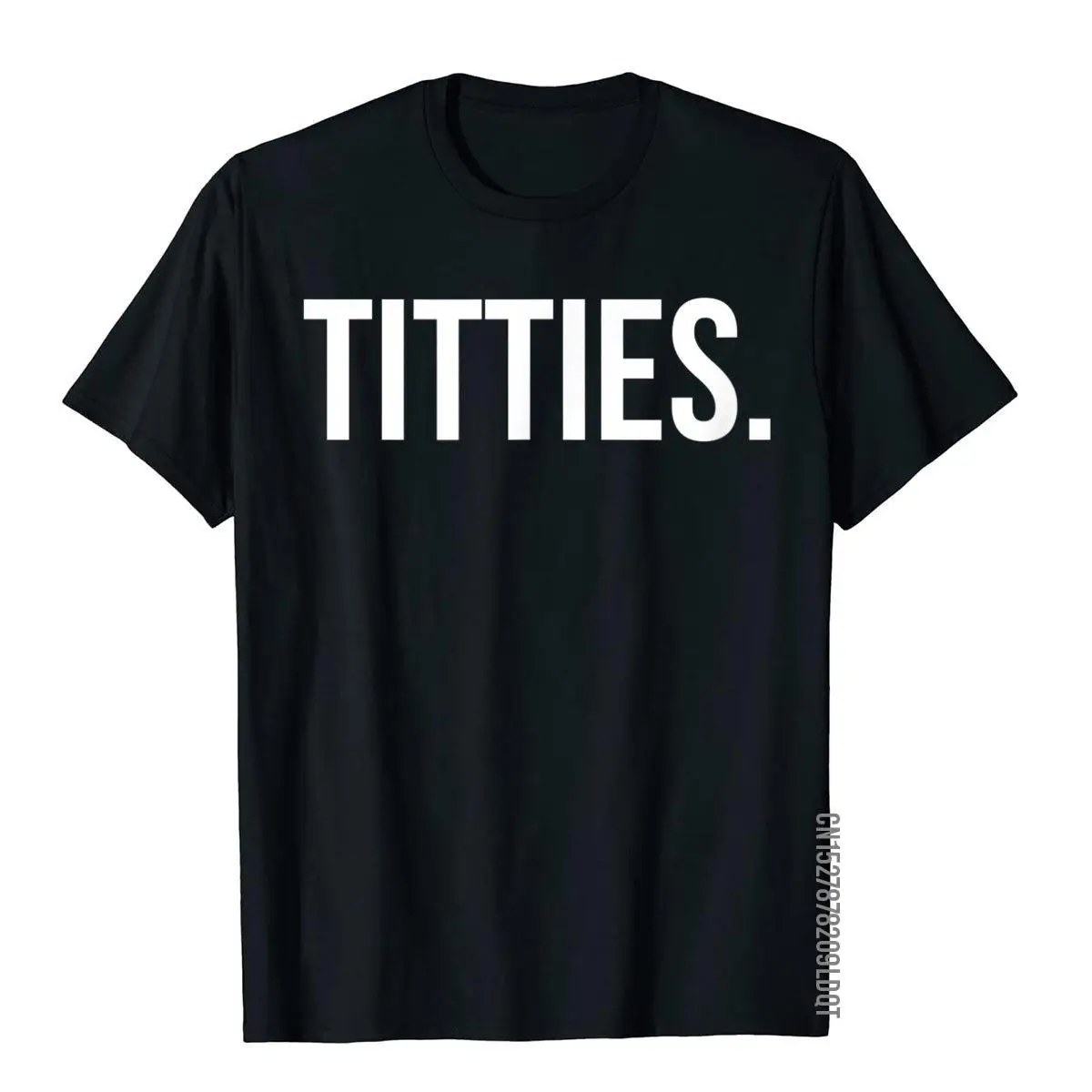 Funny Titties T- Shirt for Boob Lovers Gag Gift__B14145black