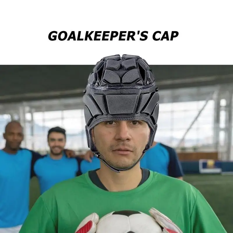 Футбольный голкиперский шлем EVA Sponge Sports cap Goalie Head Guard