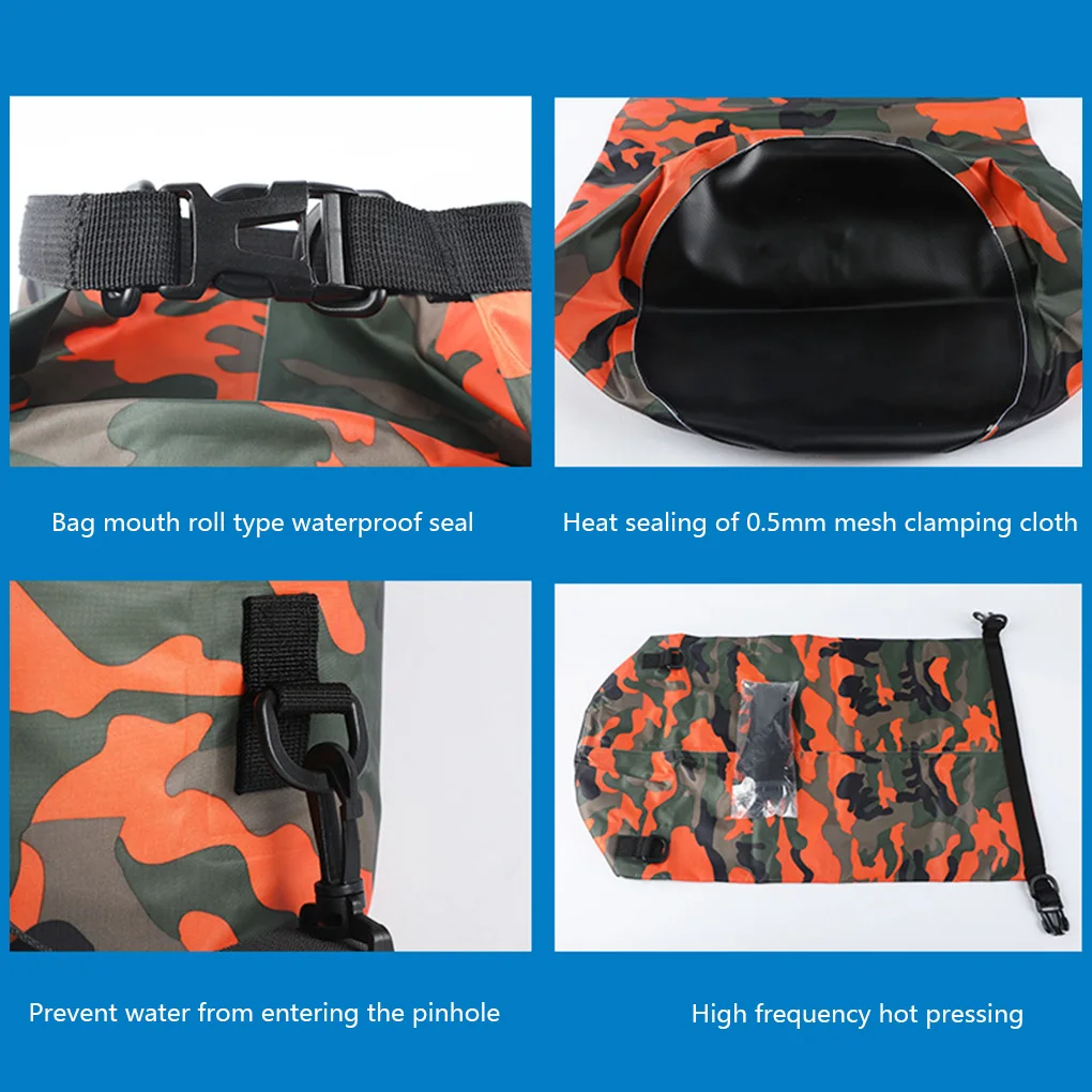 Waterproof Bag Swimming Bag Dry Bag 2/5/10/15L For Outdoor