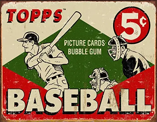 Тёмно-синий Безнадежное предприятие Babe Ruth-No Fear оловянный знак, 12," W x 16" H - Цвет: Тёмно-синий