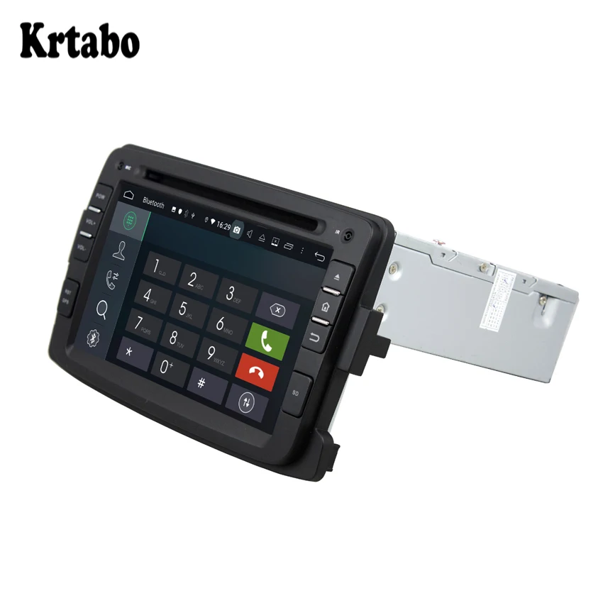 For Renault Duster 2012-2013 Android smart car navigation reversing image control large screen one machine recorder support DVD