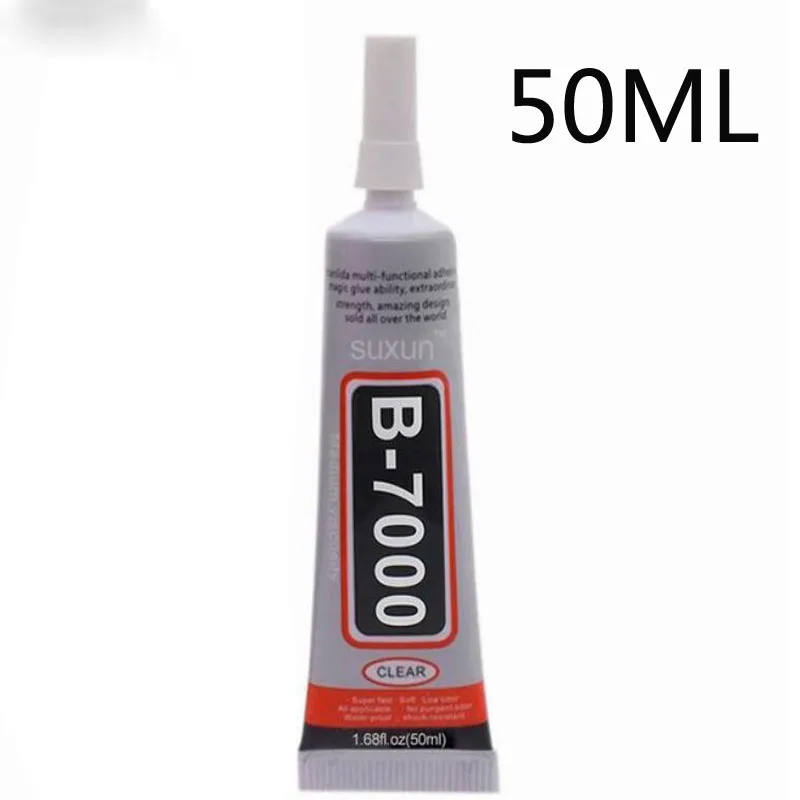 

50ml Best B-7000 Multi Purpose Glue Adhesive Epoxy Resin DIY Crafts Glass Touch Screen Cell Phone Super Glue B7000 Nail Gel