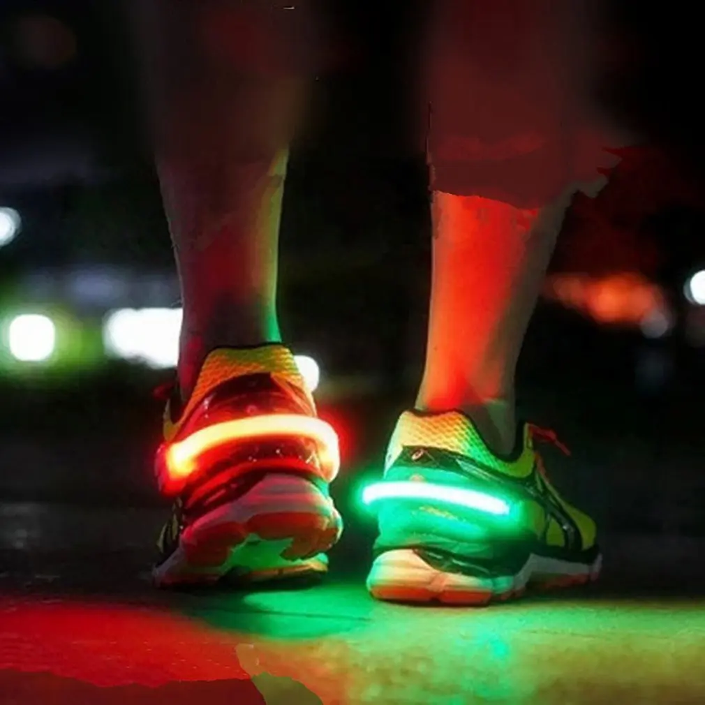 Fashion Led Shoes Clip Lights Sports Luminous Outdoor Safety Signal Warning Light Night Usb Charging For Running