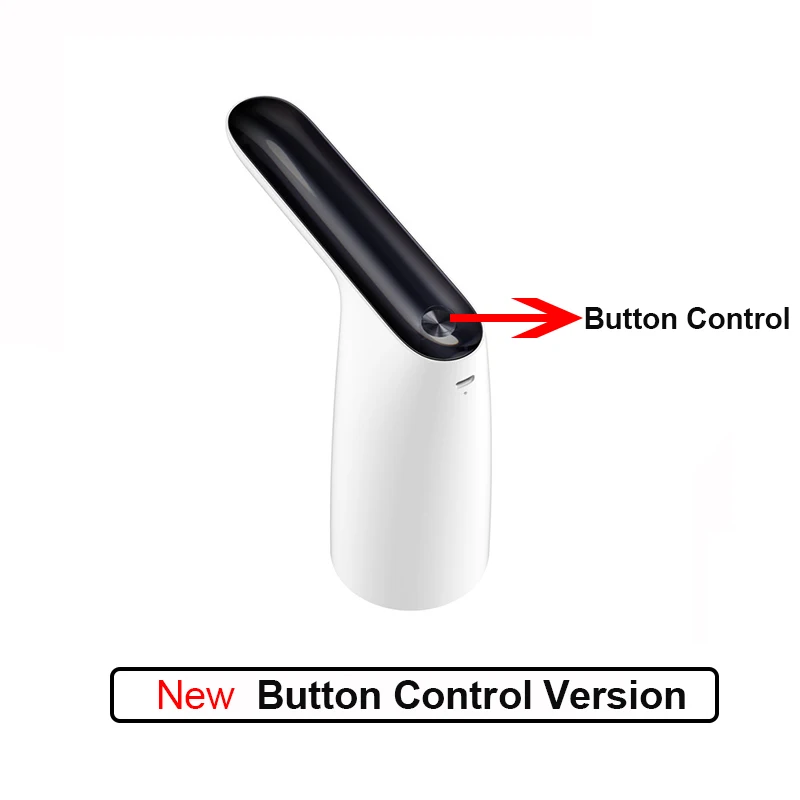 New Button Control XIAOMI Mijia 3 LIFE автоматический мини водяной насос с сенсорным переключателем беспроводной Перезаряжаемый 60 мин Автоматический Электрический диспенсер водяной насос - Цвет: New Button Control