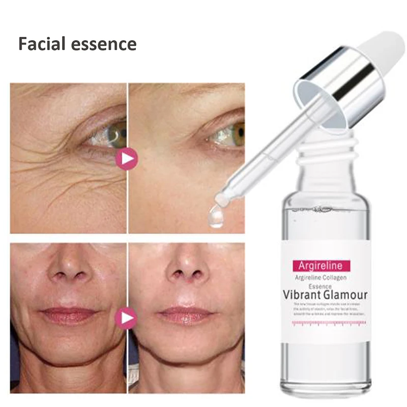 Argireline коллаген пептиды для лица безвредный EffectiveSerum крем против старения морщин Лифт устойчивое отбеливание увлажняющий уход за кожей