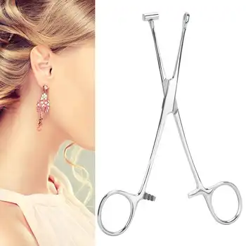 

Microblading Ear Piercing Pliers Stainless Steel Reusable Ear Piercing Clamp Tool Body Piercing Supply For Tattooing