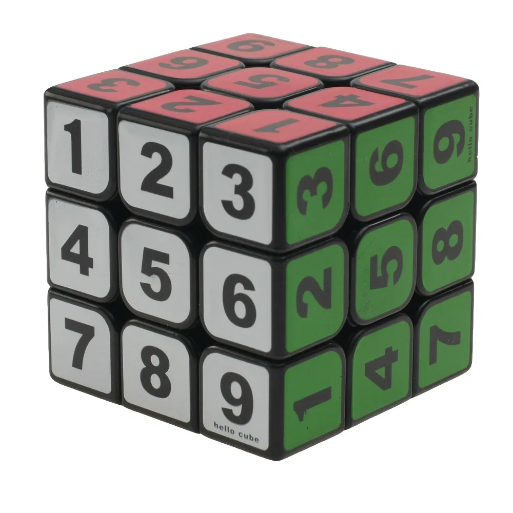 Лучший ZCUBE Neo магический судоку цифровой куб 3x3x3 Профессиональный 3x3 скоростной
