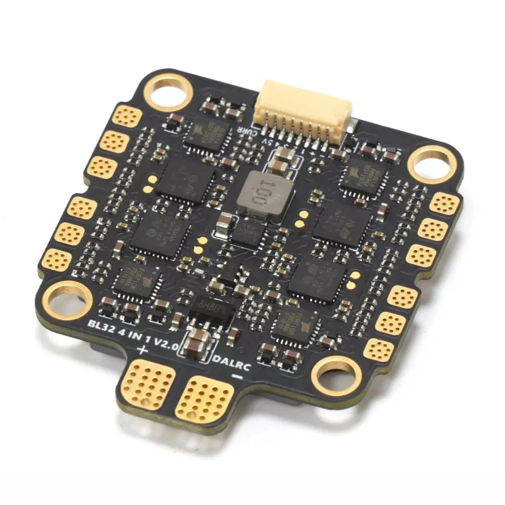 Двигатель DALRC 40A Pro 3-5S Blheli_32 4 в 1 бесщеточный ESC DSHOT1200 готов w/5 V 3A BEC для радиоуправляемого дрона