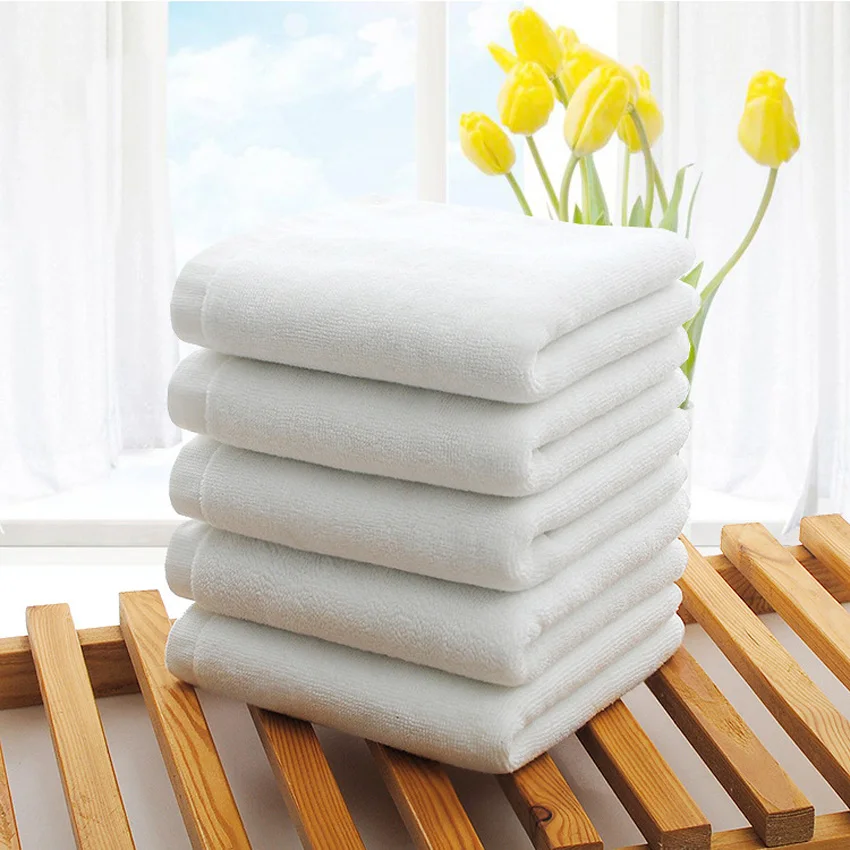 Белое Большое банное полотенце, Хлопковое полотенце для душа s Home Spa, плотное банное полотенце для лица для взрослых и детей, Handtuch Toallas 35*75 см 70*140 см