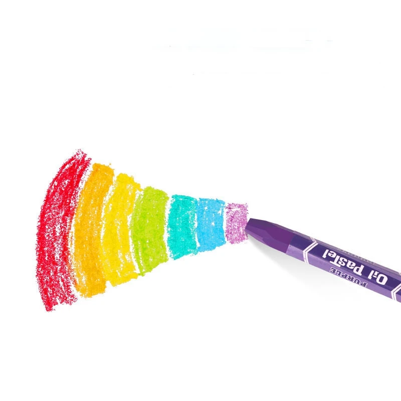 Цветной карандаш шестигранной формы масляная Пастельная художественная ручка